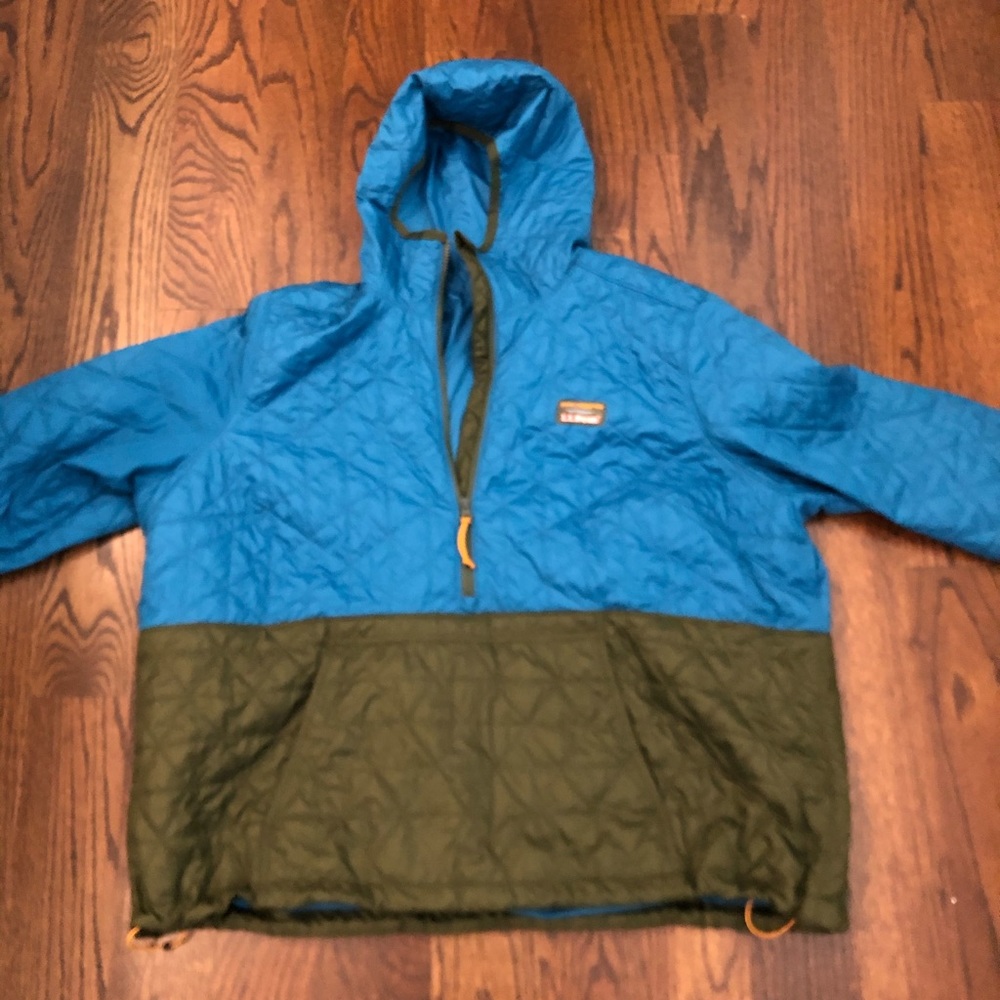 LLBean 3/4 Zip PrimaLoft Pullover